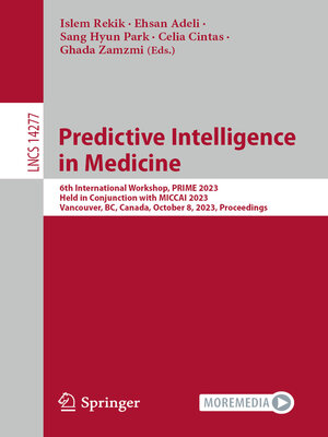 cover image of Predictive Intelligence in Medicine